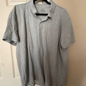 St. John's Bay Light Gray Polo Shirt